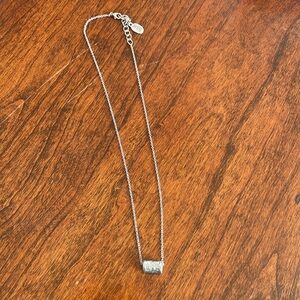 Julio Designs Brand Alto Hammered Barrel Necklace